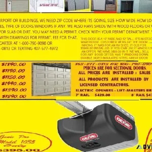 Garage door opener