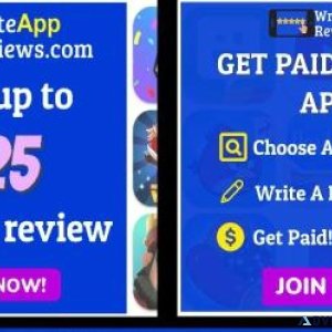 300  week for app review online job