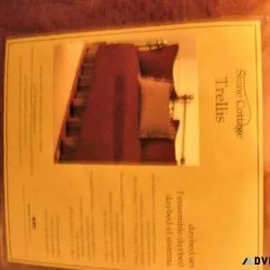 Coverlet set for day bed or twin bed