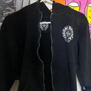 Chrome heart hoodie small