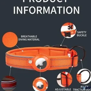 Track Your Furry Friend Air Tag Dog Collar