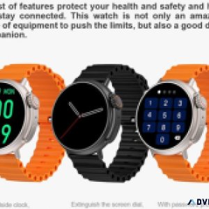 Stay Connected in Style with the AMOLED 1.6 Inch Smart Watch