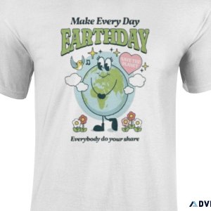 children eco friendly save the planet t shirt