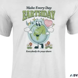 children eco friendly save the planet t shirt