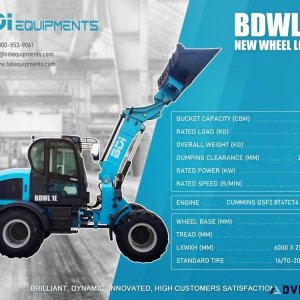 BDI Equipment--Wheel Loader BDWL-1E