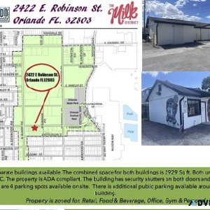Retail Property For Lease Orlando Milk District 