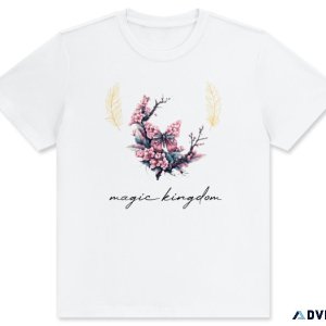 women magic kingdom butterfly t shirt
