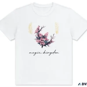 women magic kingdom butterfly t shirt