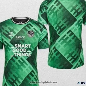 Neueste hei&szlige Saint Etienne Trikot 2023-24
