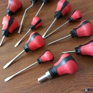 Husky Large Handled Screwdriver Set