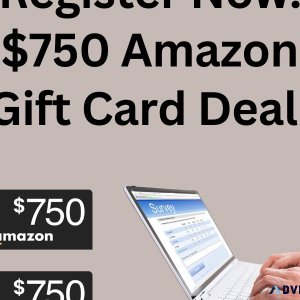 Win a Amazon Gift Card Register Now.