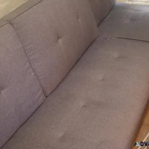 L-Sectional futon.