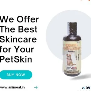 Pethex Shampoo 200ml - Flat 12% OFF - Free Shipping - Animeal