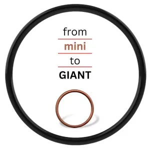 Industrial rubber o rings manufacturer