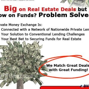 MONEY Do you need money for investment properties