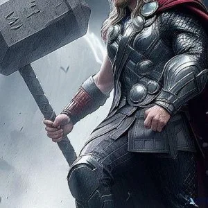 thor digital marvel comic art prints