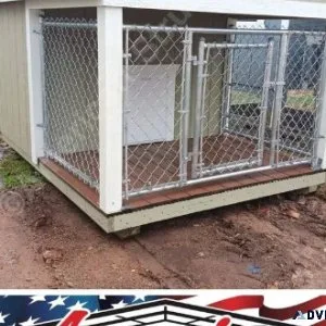 6X8 Low Profile Dog Kennel
