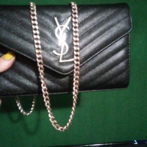 Ysl Saint Laurent chain link purse