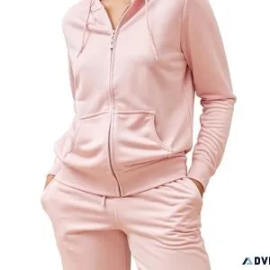 LEEHANTON Autumn Fashion Women Full Zip Hoodie and Sweatpant
