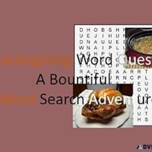 Thanksgiving Word Quest A Bountiful Word Search Adventure