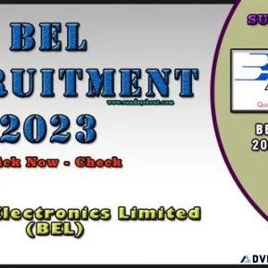 BEL Recruitment 2023 Notification  Now Check Application Form