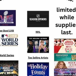 Super Bowl World Series March Madness Music and More