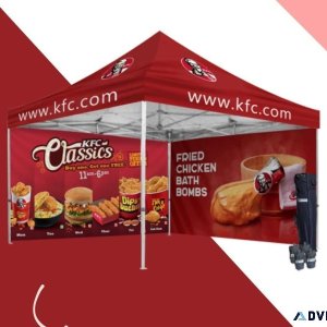Stand Out With Custom Pop Up Canopy Tent With Your Logo Graphics