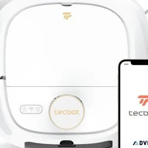 Tecbot M1 Self-Rinsing Laser Robot Vacuum Cleaner and Mop