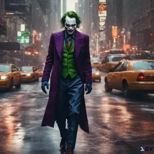 the joker marvel comics print