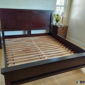 Pottery Barn Cal King bed frame