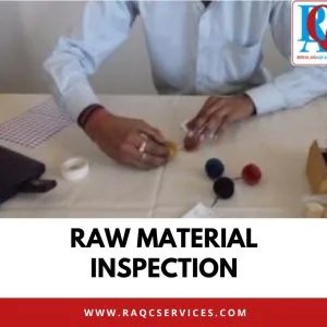 Raw material inspection service