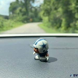 NFL Pipsqueak Dallas Cowboys car dashboard buddy