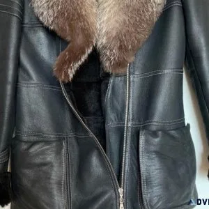 Sheepskin coat for women.
