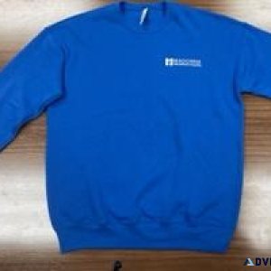 Blue Madonna Rehabilitation Hospitals Crew Neck