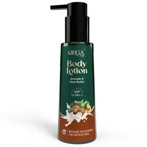 Natural body lotion