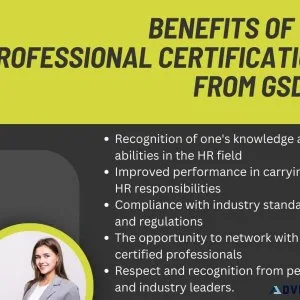 Benefits of HR Certification from GSDC