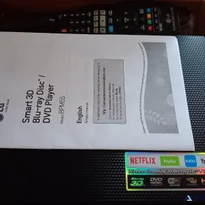 LG BPM55A-RB 3D Blu Ray Player Wwifi