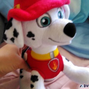 Paw Patrol Stuffed Animal Dalmation Firefighter pup