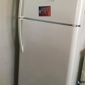 Mildly used White Refrigerator and Stove for sale