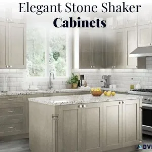 Elegant Stone Shaker Cabinets - Timeless Style for Your Home