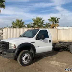 2007 FORD F550 CAB and CHASSIS 85901236