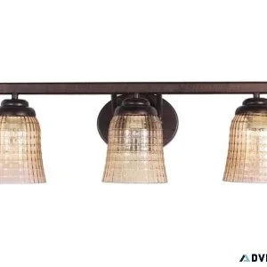 Vintage Glass Bathroom Wall Light