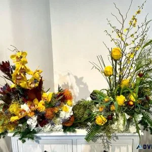 Crafted Elegance Our Designer&rsquos Fresh Floral Masterpiece 