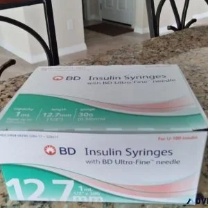 Diabetic insulin needles