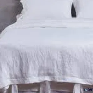 Buy Bow Ties Linen Duvet Cover