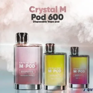 Introducing Crystal M Pod 600 The Ultimate Vaping Experience
