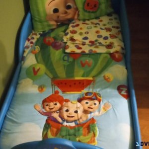Coco melon and Cars toddler beds