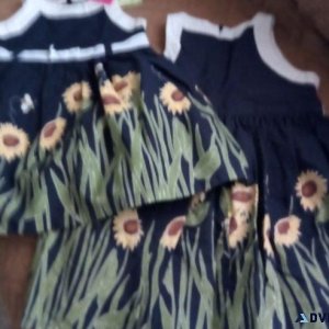 NEW 12-18 Month Girl s Navy Sunflower Dress