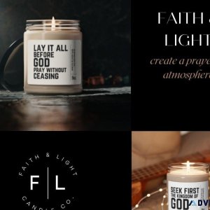 Faith and Light Candles