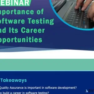 Free Job-Oriented Webinar on Software Testing